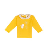 Cool long sleeve baby girl top by Pompelo